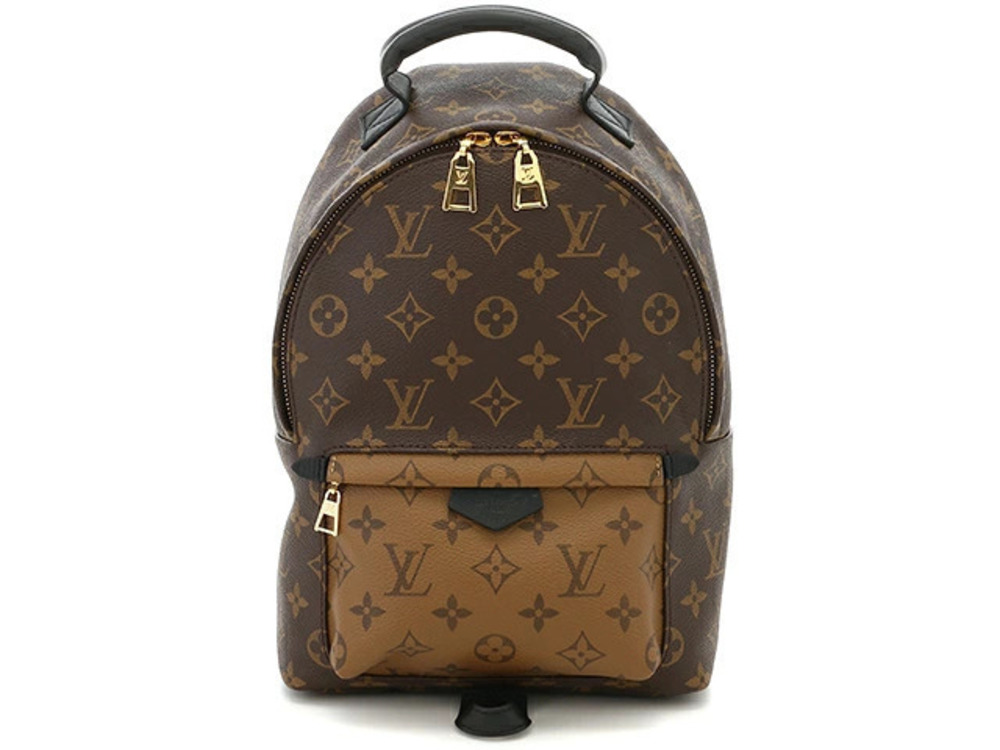 LOUIS VUITTON Backpack Palm Springs Monogram Reverse